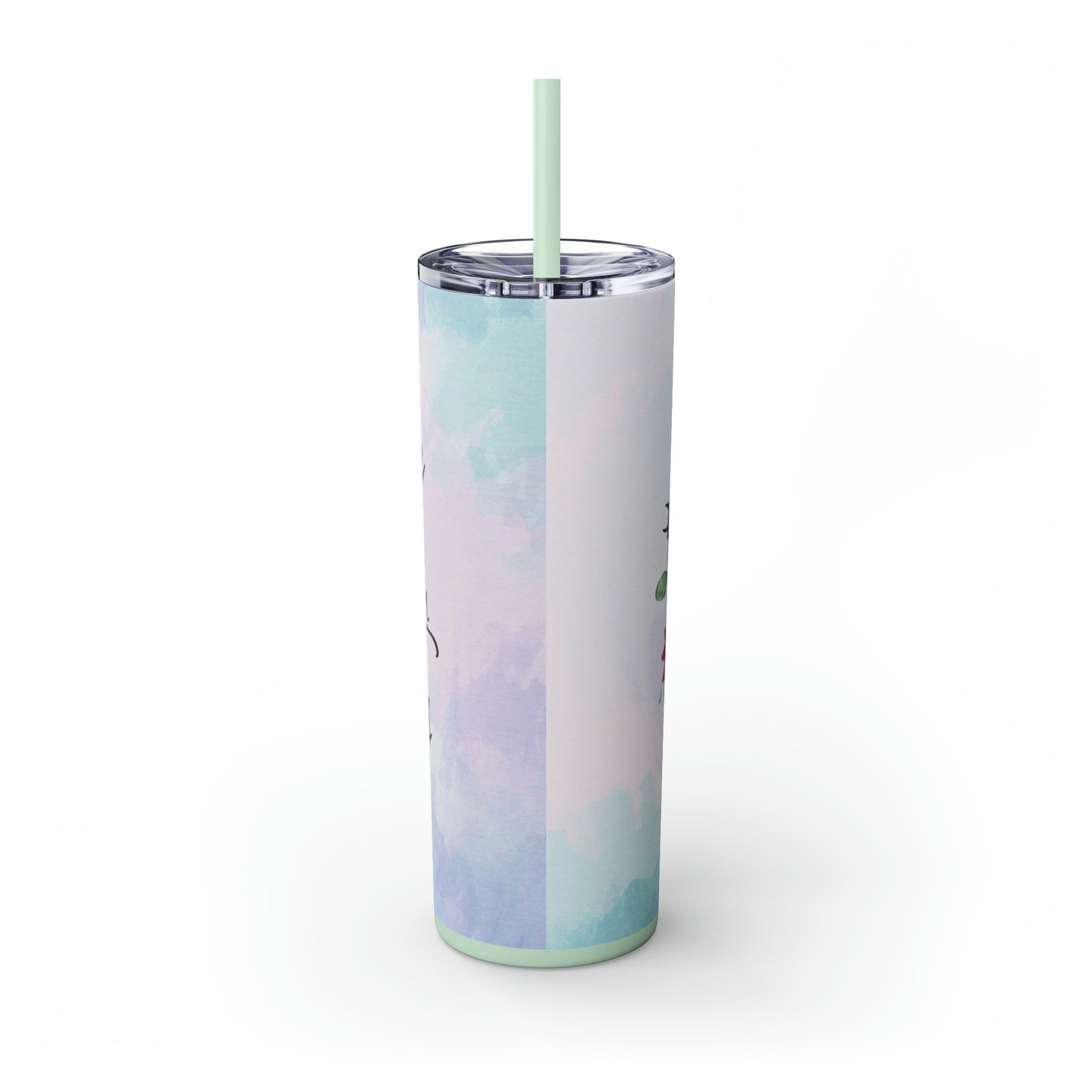 Wife, Mom, Boss | Skinny Tumbler with Straw, 20oz - Kim’s Signature Beauty & Accessories    
