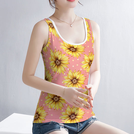 Wild Flower Tank Top - Kim’s Signature Beauty & Accessories    