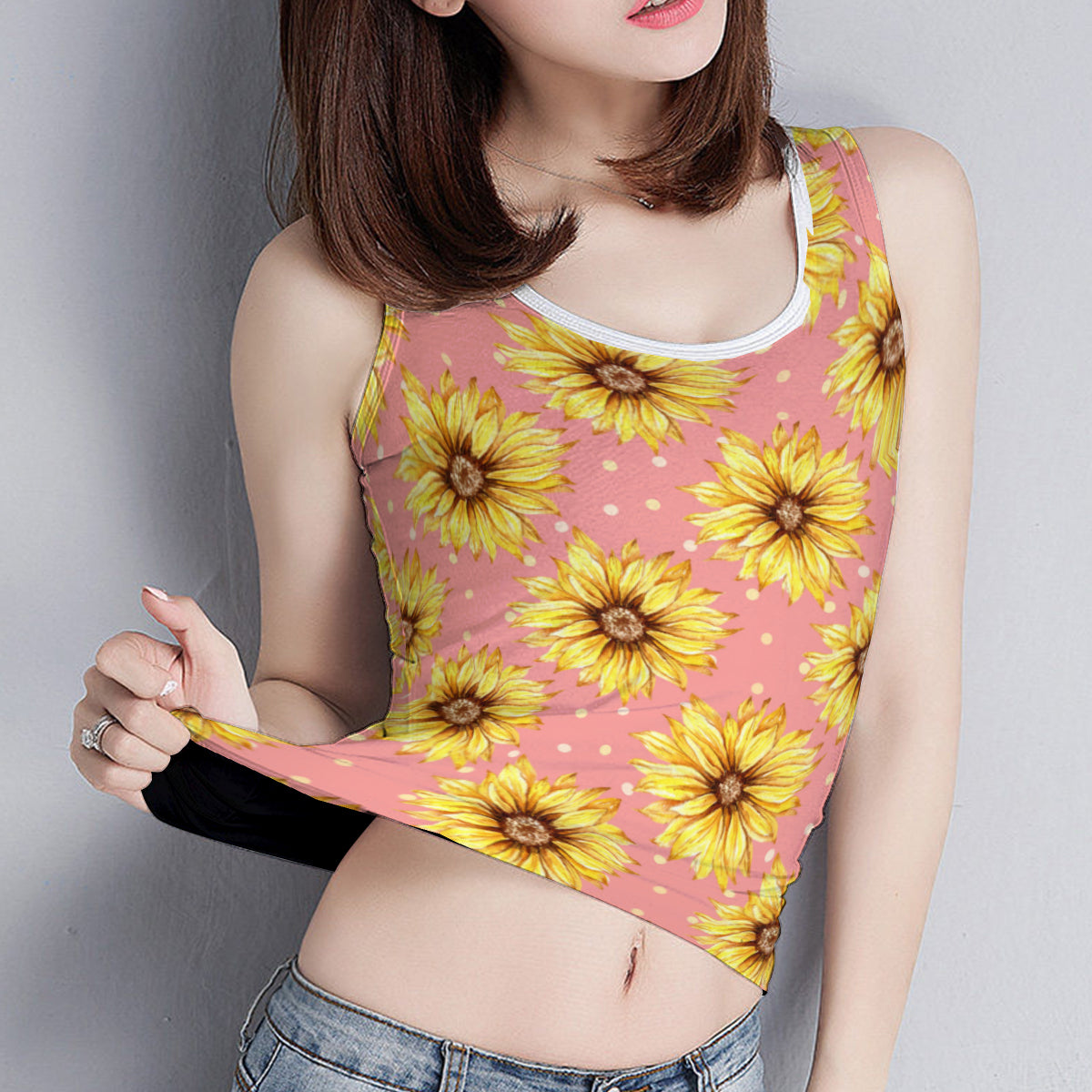 Wild Flower Tank Top - Kim’s Signature Beauty & Accessories    