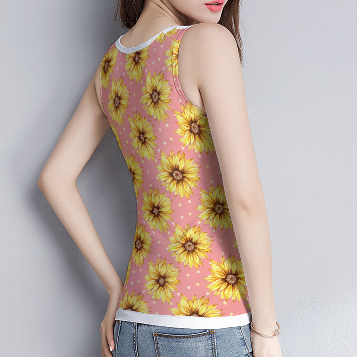 Wild Flower Tank Top - Kim’s Signature Beauty & Accessories    