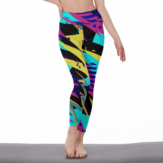 Wild Neon High Waist Leggings - Kim’s Signature Beauty & Accessories    