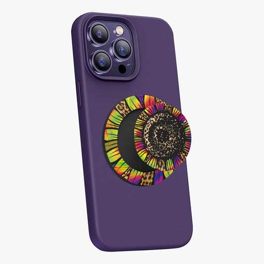 Wild Sunflower Magnetic Collapsible Grip And Stand - Kim’s Signature Beauty & Accessories    