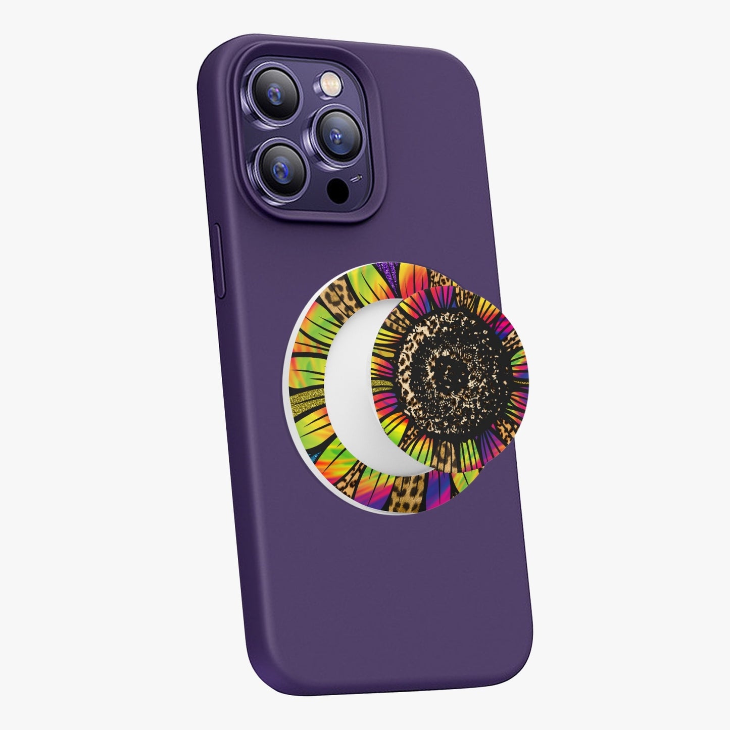 Wild Sunflower Magnetic Collapsible Grip And Stand - Kim’s Signature Beauty & Accessories    
