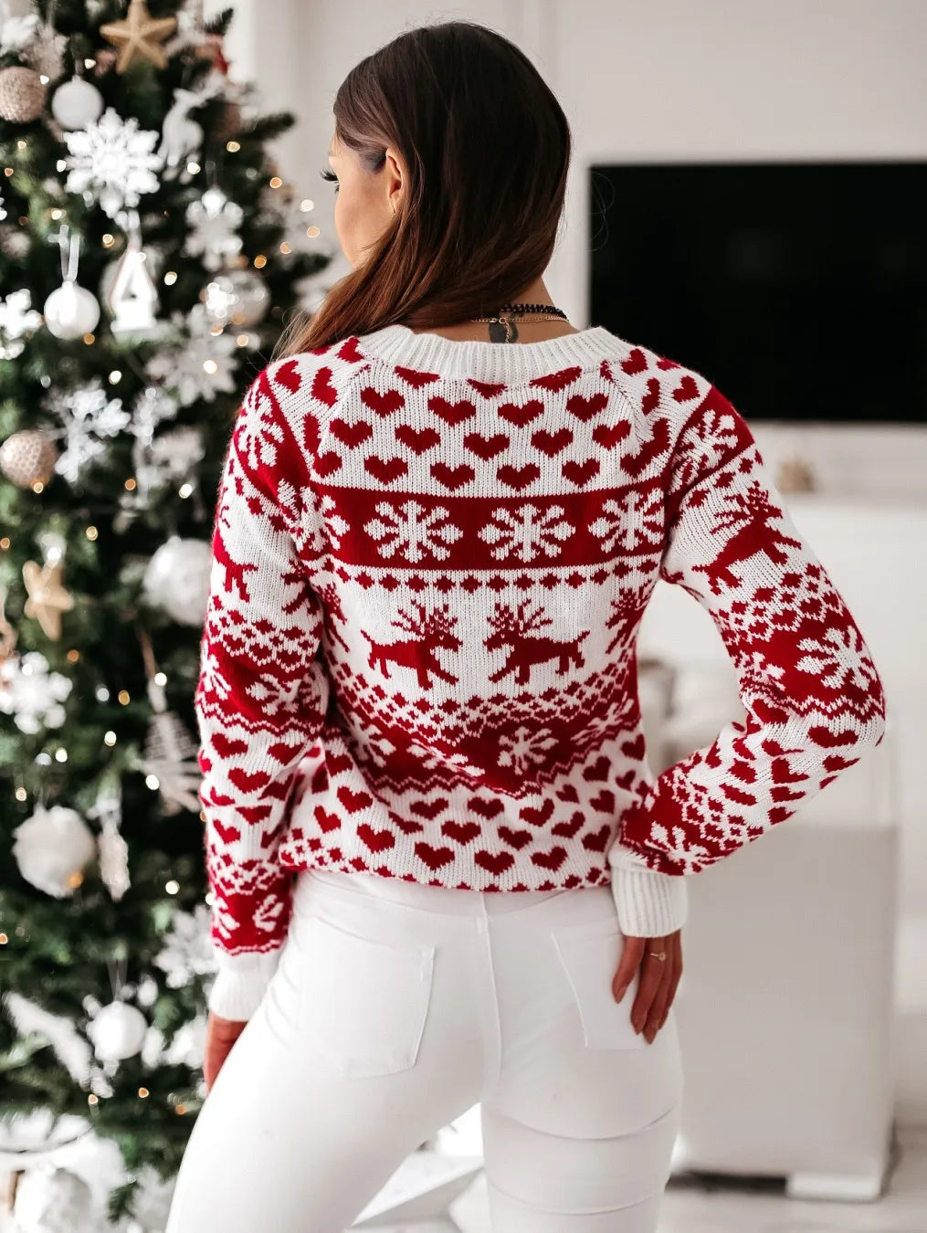 Winter Christmas Sweaters Long Sleeve - Kim’s Signature Beauty & Accessories    
