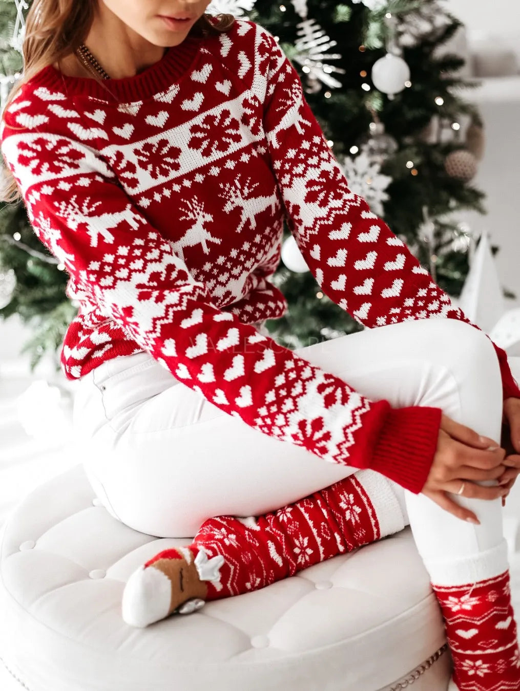 Winter Christmas Sweaters Long Sleeve - Kim’s Signature Beauty & Accessories    