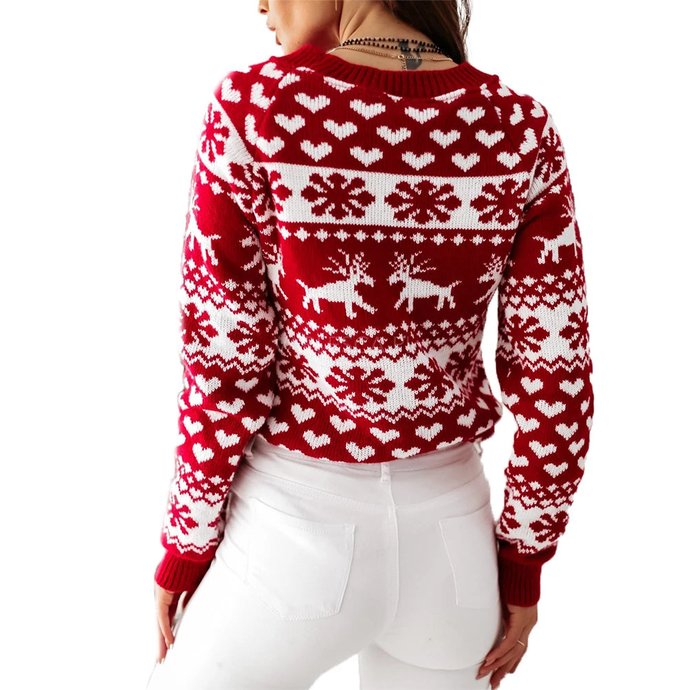 Winter Christmas Sweaters Long Sleeve - Kim’s Signature Beauty & Accessories    