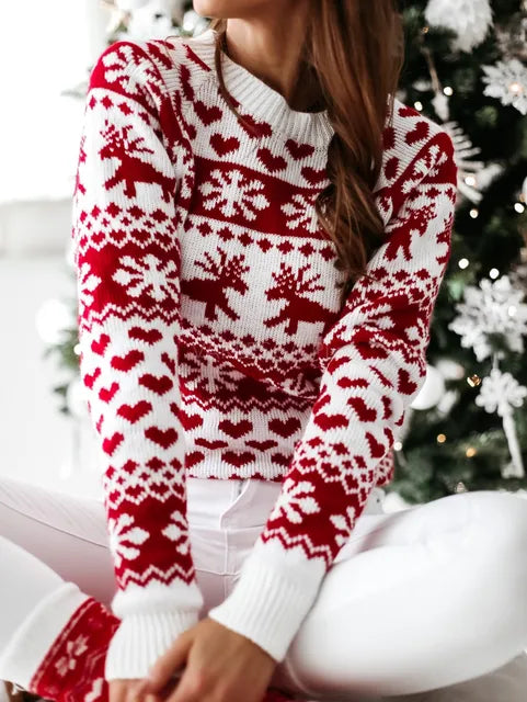 Winter Christmas Sweaters Long Sleeve - Kim’s Signature Beauty & Accessories    