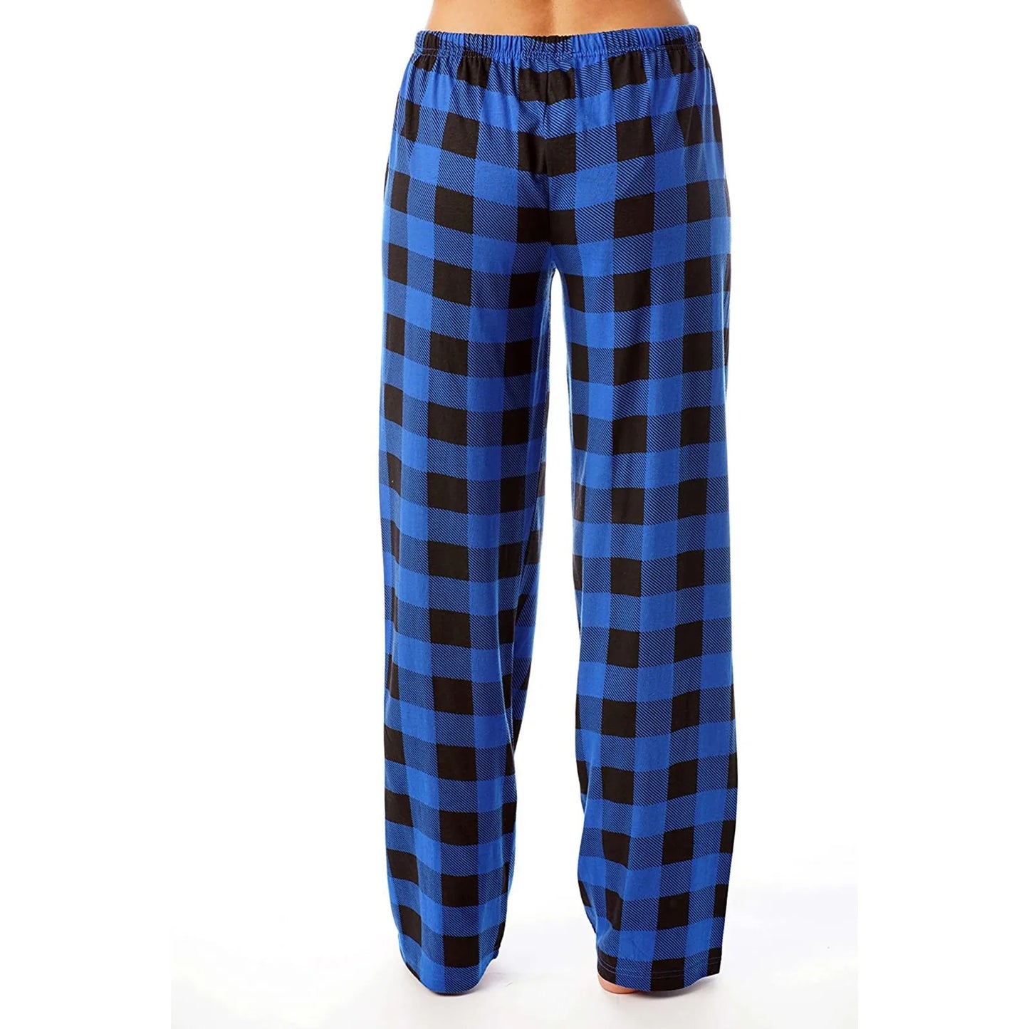 Women Christmas Pajama pants Autumn Winter Plaid Printed Pants Fashion Casual Wide Leg Pants Clothing Streetwear - Kim’s Signature Beauty & Accessories    