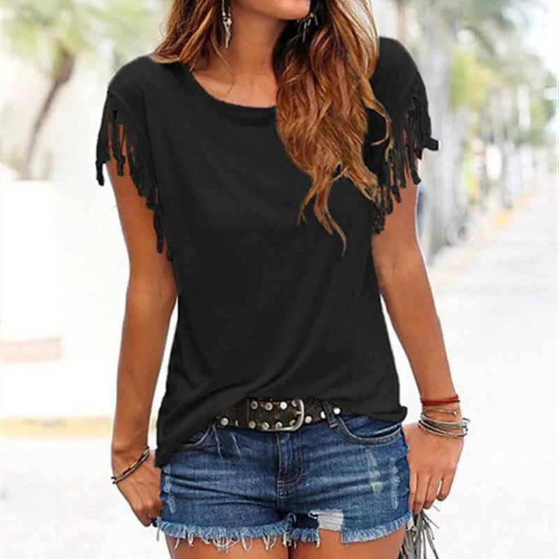 Women Summer T shirts - Kim’s Signature Beauty & Accessories    