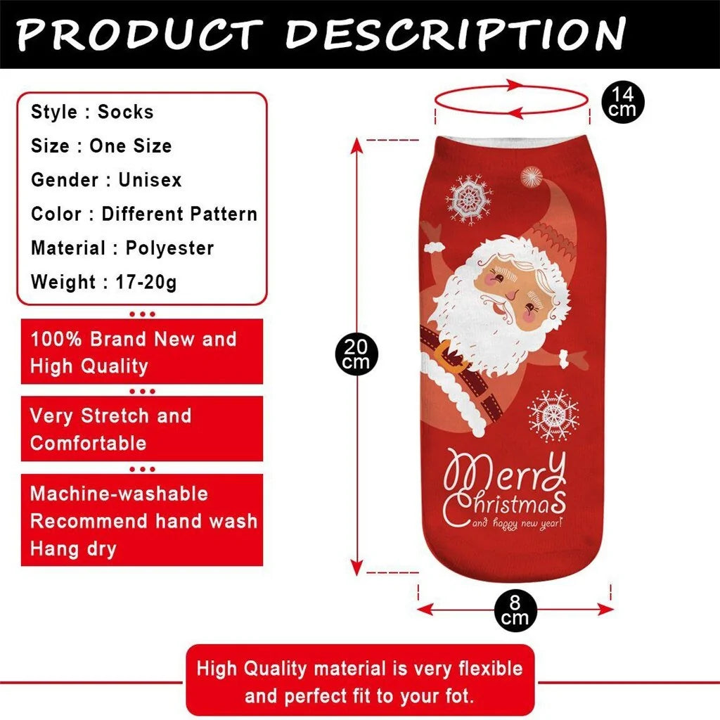 Women’s Christmas Socks - Kim’s Signature Beauty & Accessories    