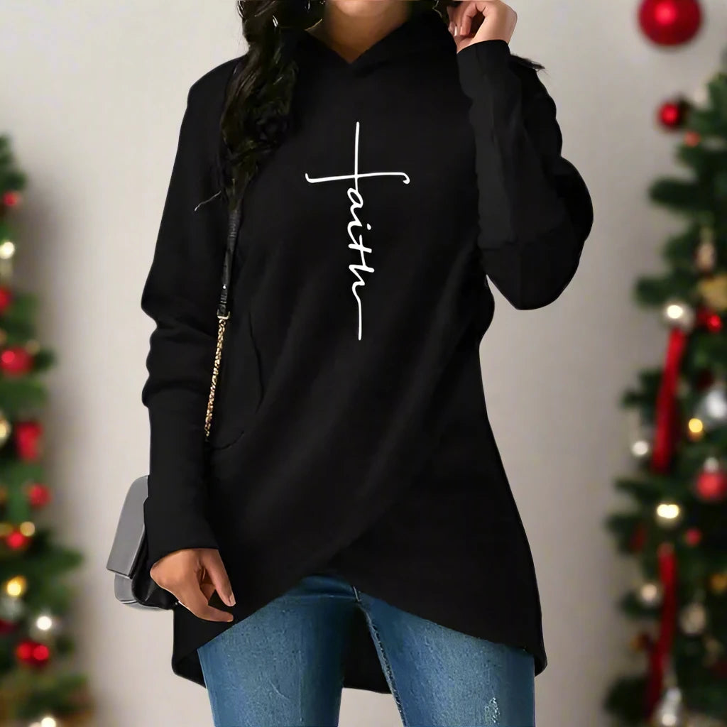 Women's Faith Hoodie - Kim’s Signature Beauty & Accessories    
