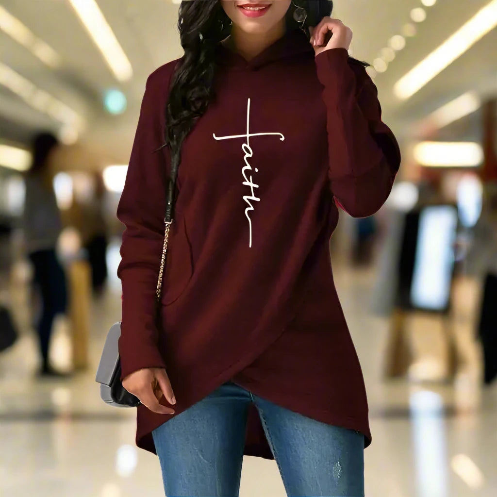Women's Faith Hoodie - Kim’s Signature Beauty & Accessories    