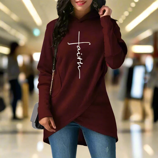 Women's Faith Hoodie - Kim’s Signature Beauty & Accessories    