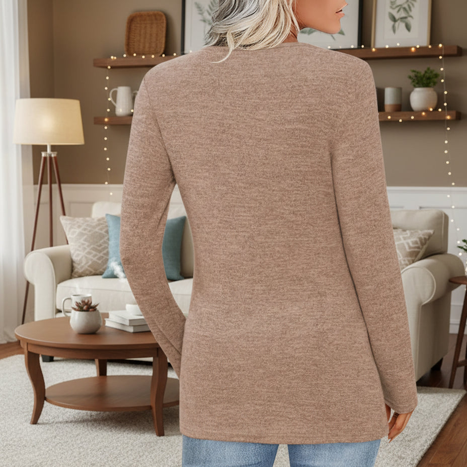 Women's Fall Long Sleeve Tunic - Kim’s Signature Beauty & Accessories    