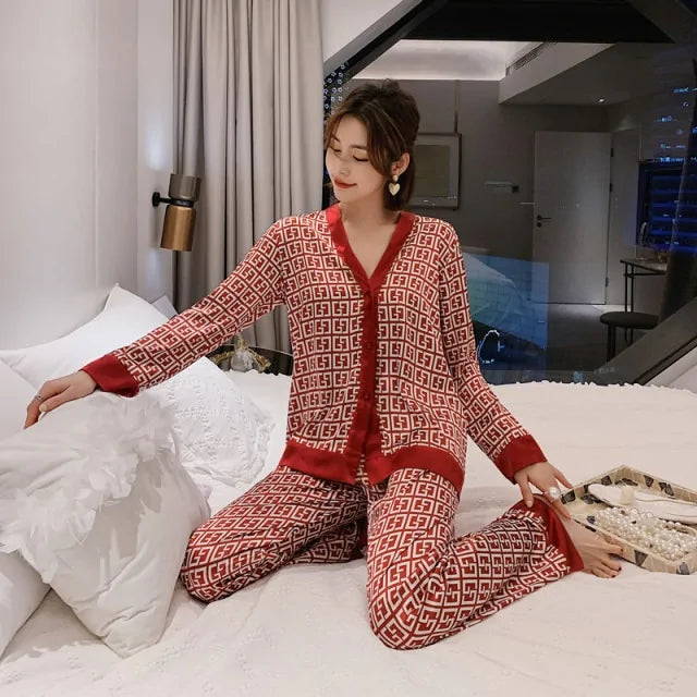 Women's Pajama Set - Kim’s Signature Beauty & Accessories    