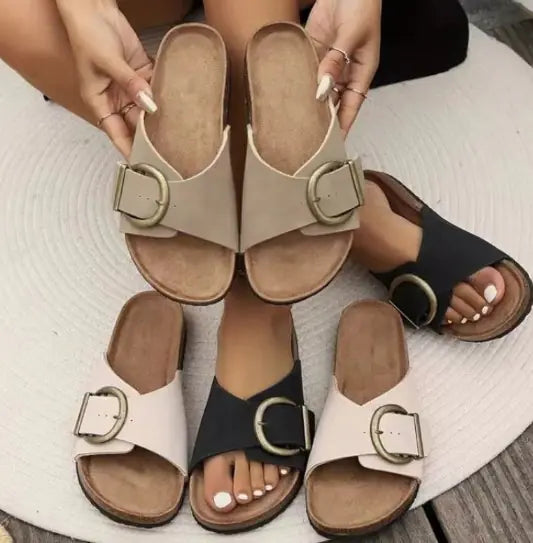 Women's Sponge Sole Sandals - Kim’s Signature Beauty & Accessories    