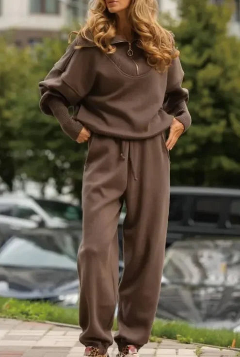 Women’s Sporty Zipper Suit - Kim’s Signature Beauty & Accessories    