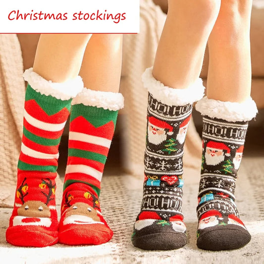 Women's Winter Christmas Socks - Kim’s Signature Beauty & Accessories    