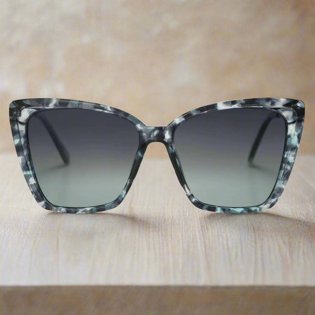 Womens Oversized Square Cat Eye Sun Glasses - Kim’s Signature Beauty & Accessories    