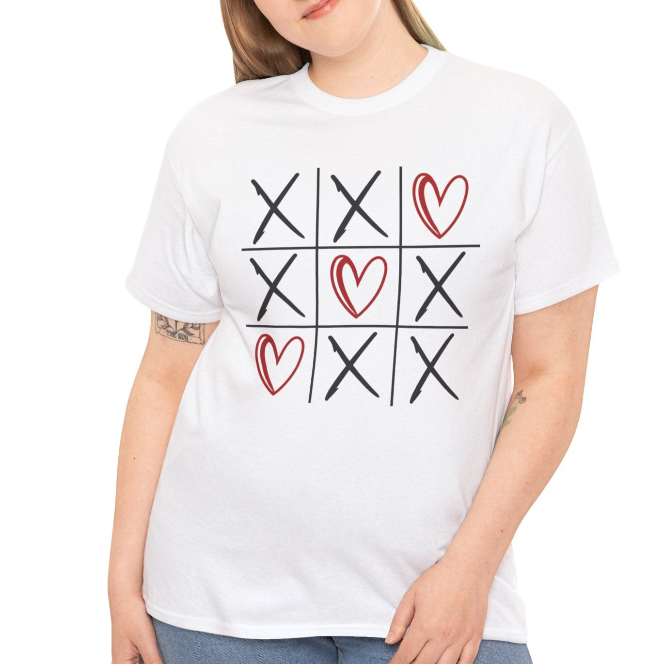 XOXOXO Tic-Tac-Toe -Tee - Kim’s Signature Beauty & Accessories    