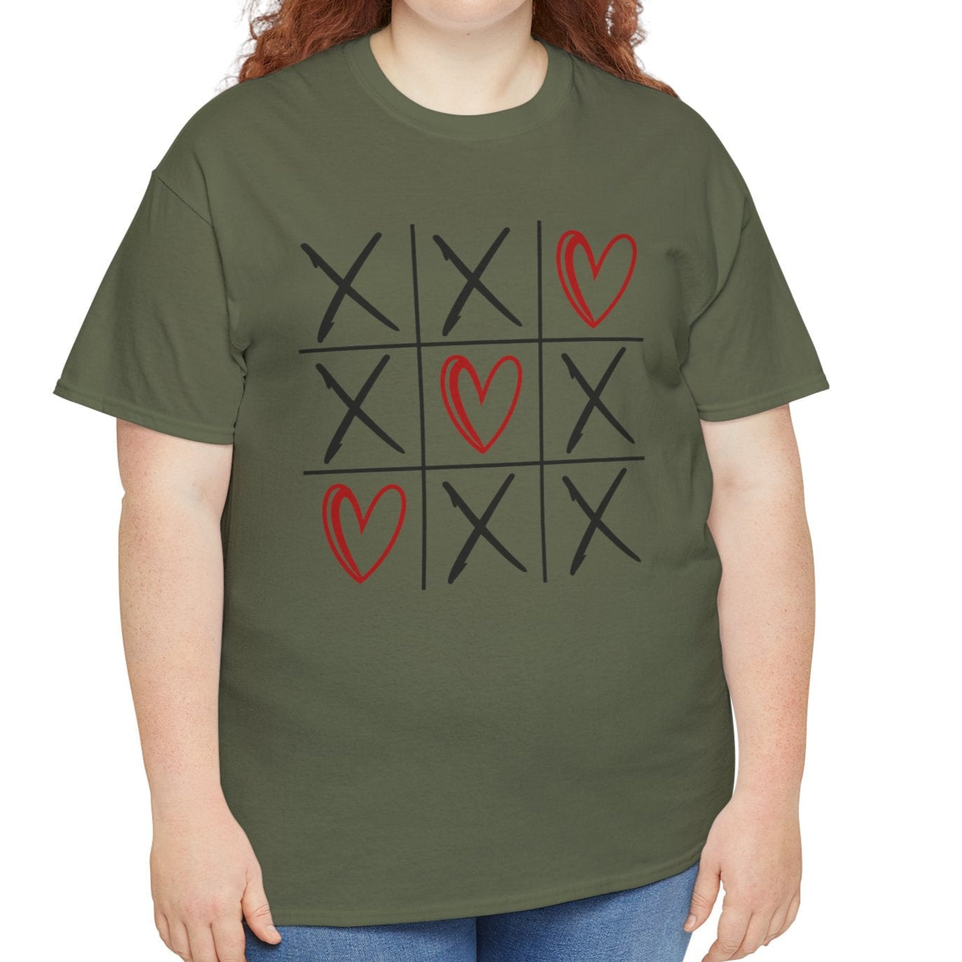XOXOXO Tic-Tac-Toe -Tee - Kim’s Signature Beauty & Accessories    
