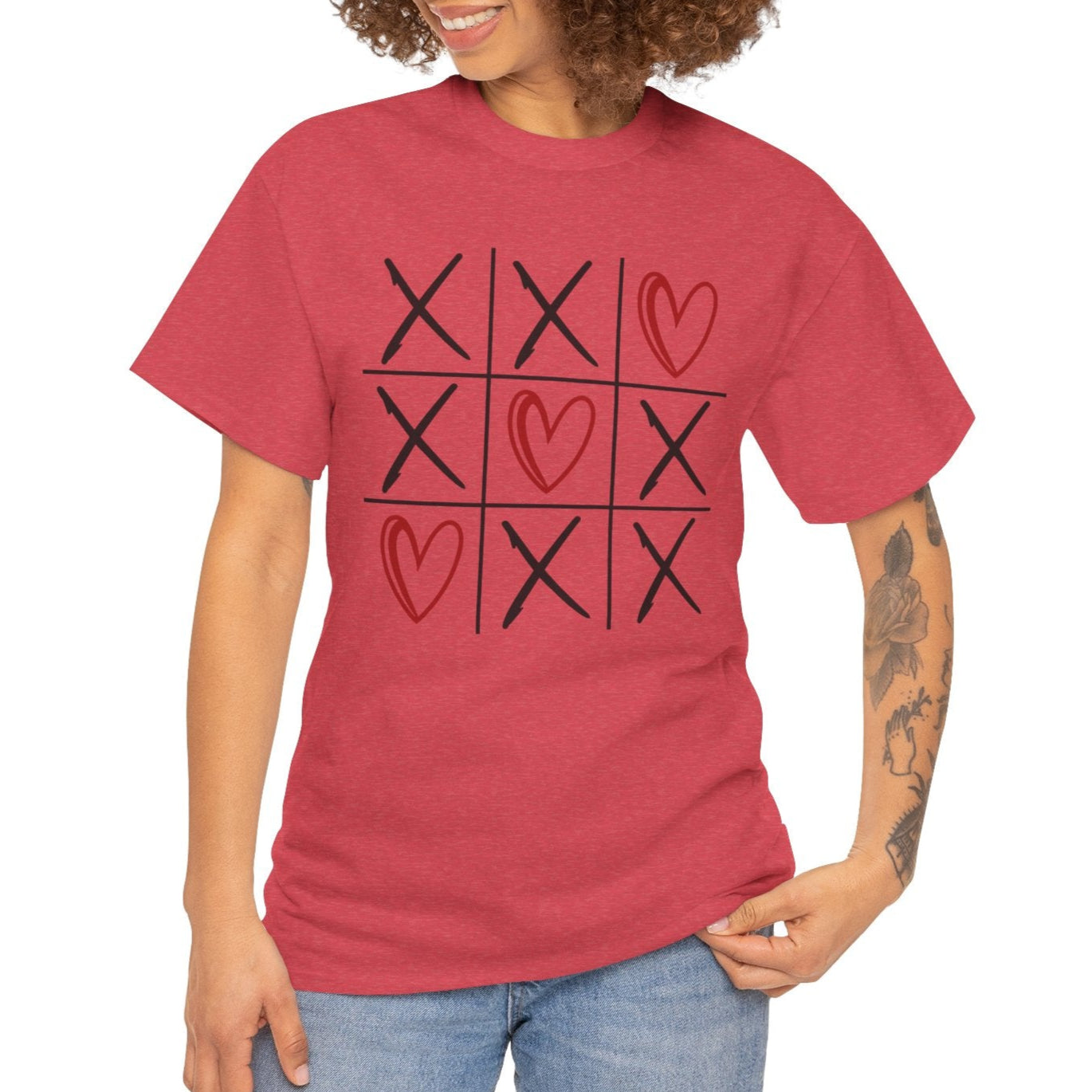 XOXOXO Tic-Tac-Toe -Tee - Kim’s Signature Beauty & Accessories    