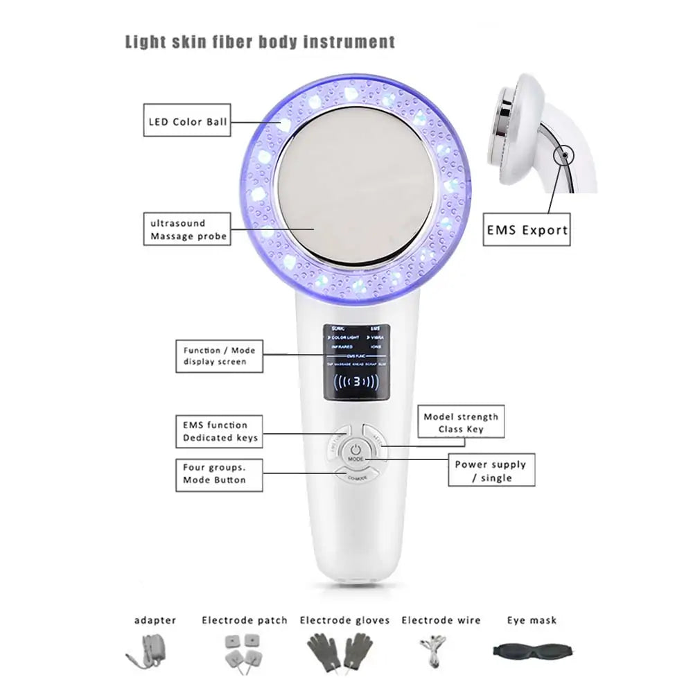 6-in-1 EMS Body Slimming Massager - Kim’s Signature Beauty & Accessories    (Store description)