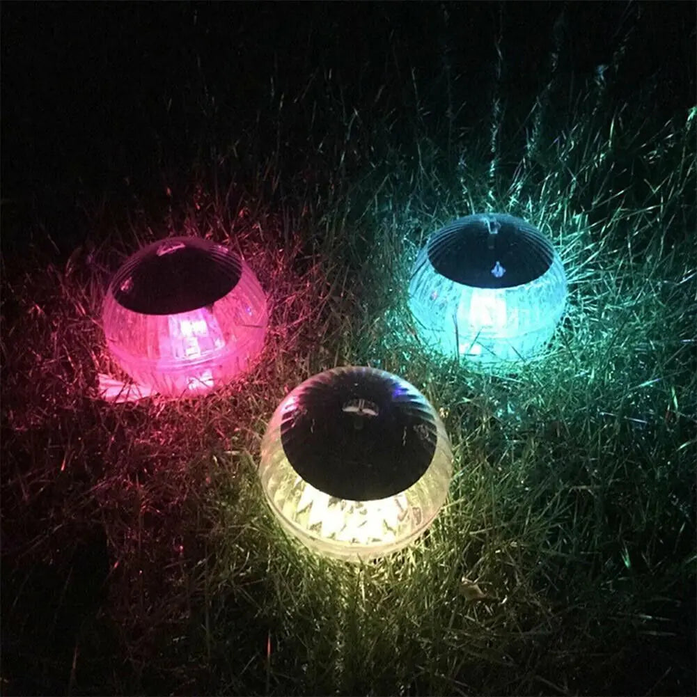 Pond & Pool Floating Solar LED Light Outdoor Lamp - Kim’s Signature Beauty & Accessories    (Store description)