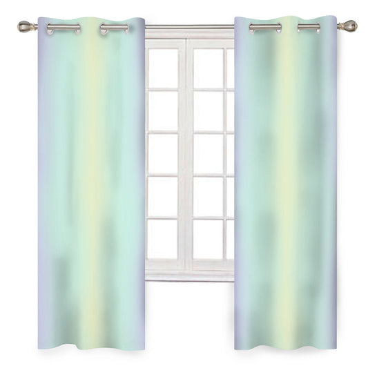 Yellow & Green Ombre | Curtains - Kim’s Signature Beauty & Accessories    