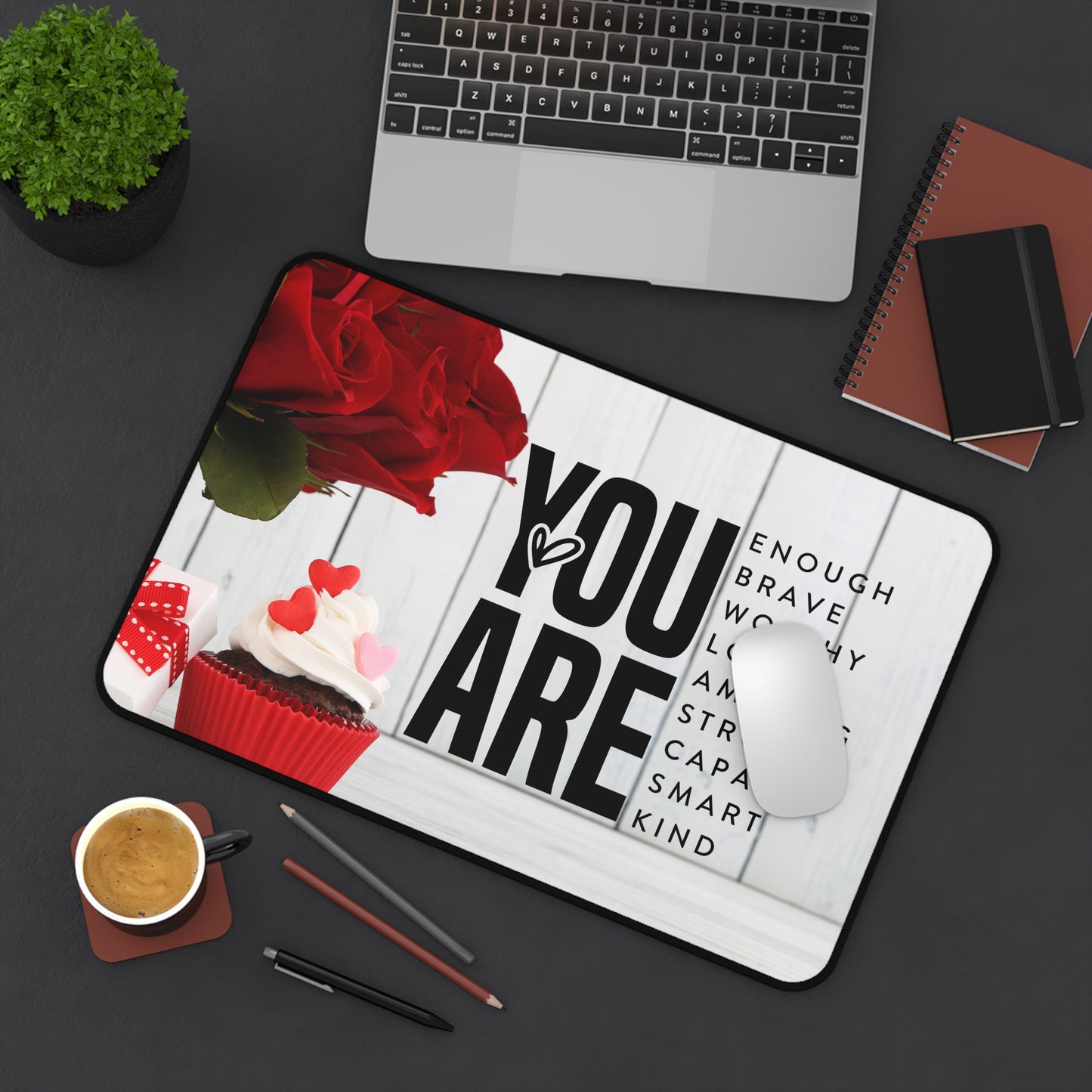 You Are Enough Desk Mat - Kim’s Signature Beauty & Accessories    