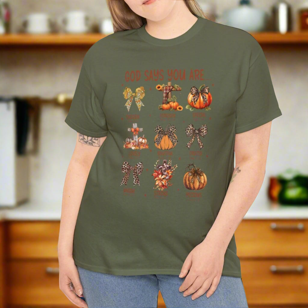 You Are... Fall Inspirational Tee - Kim’s Signature Beauty & Accessories    