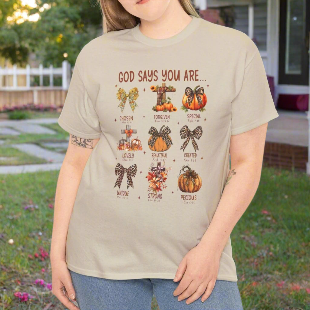 You Are... Fall Inspirational Tee - Kim’s Signature Beauty & Accessories    