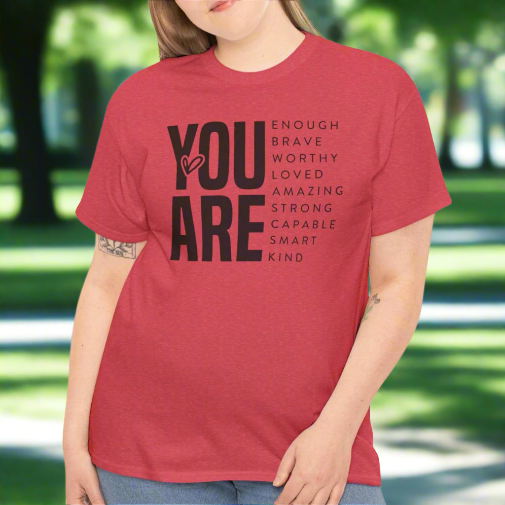 You Are...  Inspirational Tee - Kim’s Signature Beauty & Accessories    