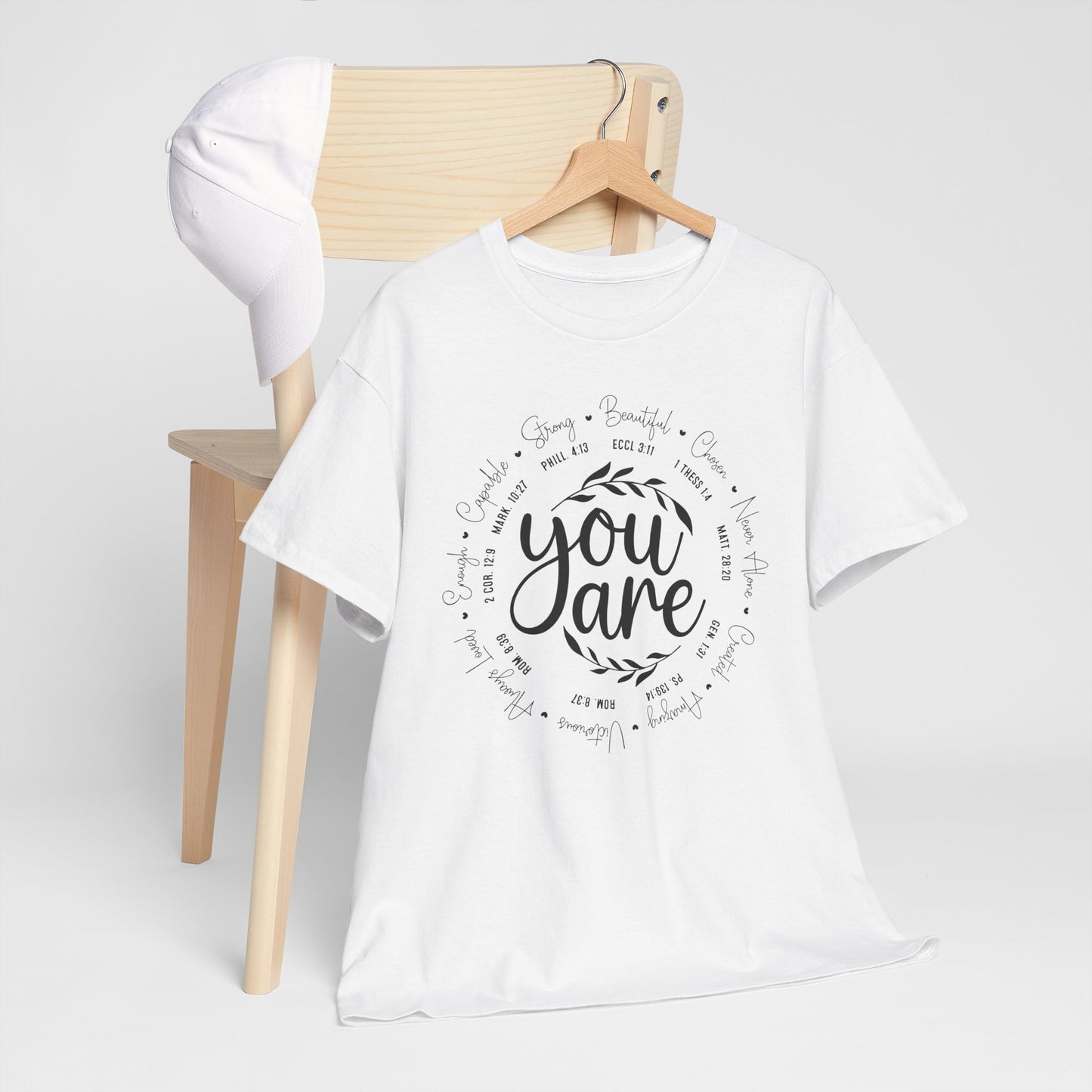 You Are...Scripture Tee - Kim’s Signature Beauty & Accessories    