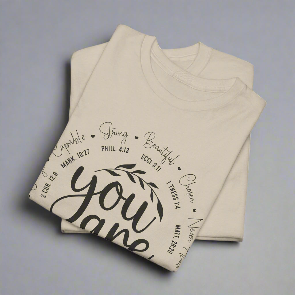 You Are...Scripture Tee - Kim’s Signature Beauty & Accessories    
