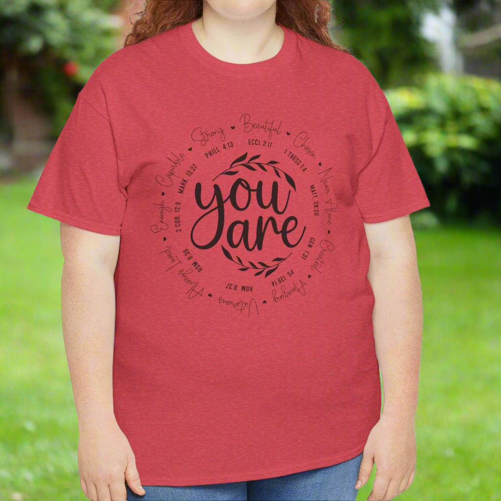 You Are...Scripture Tee - Kim’s Signature Beauty & Accessories    