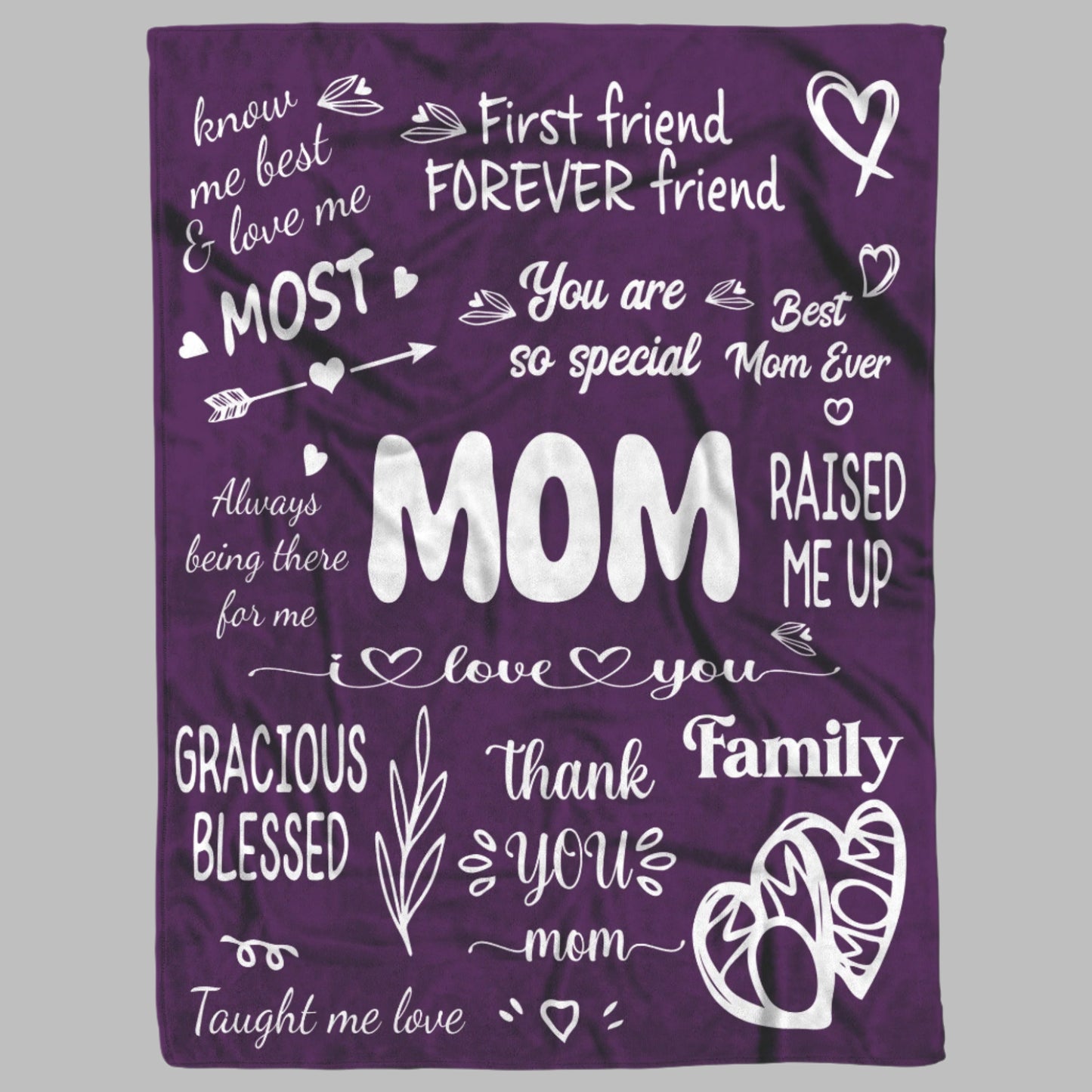 You Are So Special Mom Sherpa Blanket (60 x 80) - Kim’s Signature Beauty & Accessories    