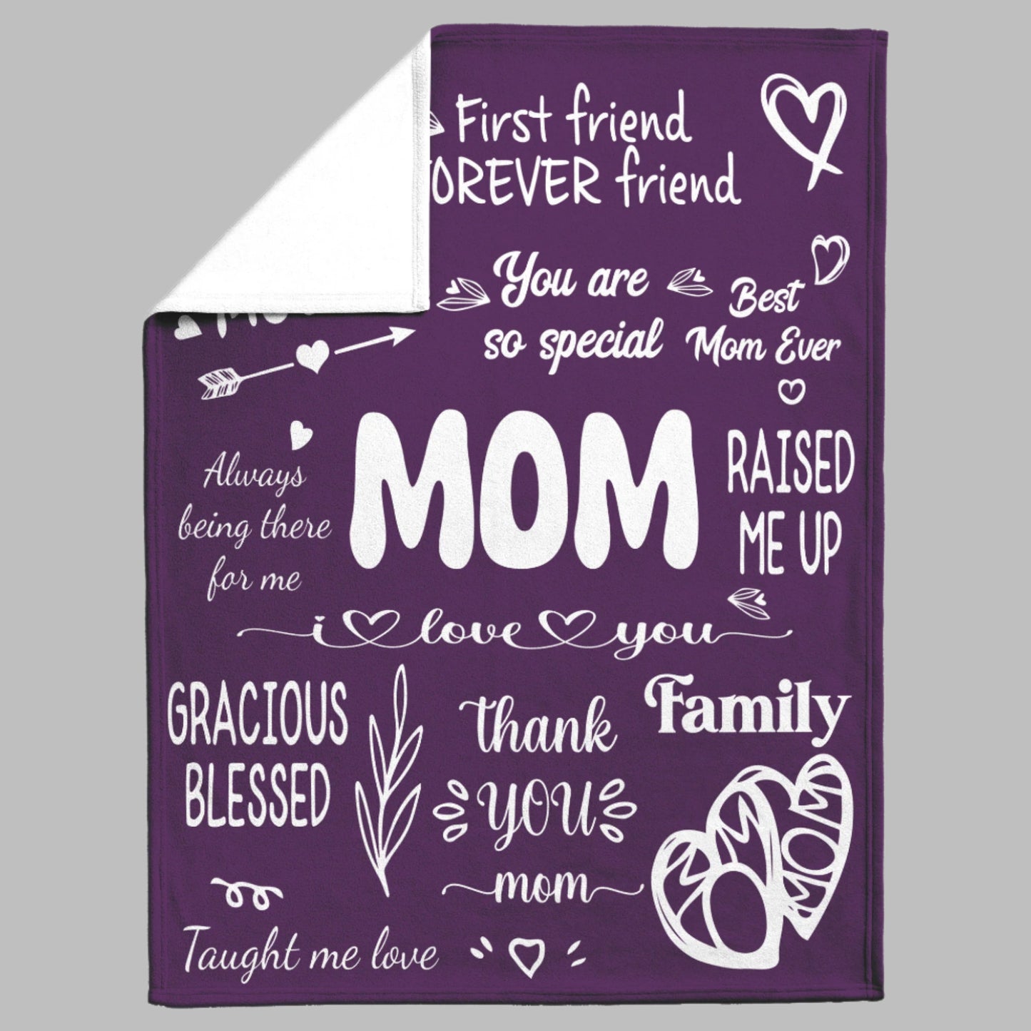 You Are So Special Mom Sherpa Blanket (60 x 80) - Kim’s Signature Beauty & Accessories    