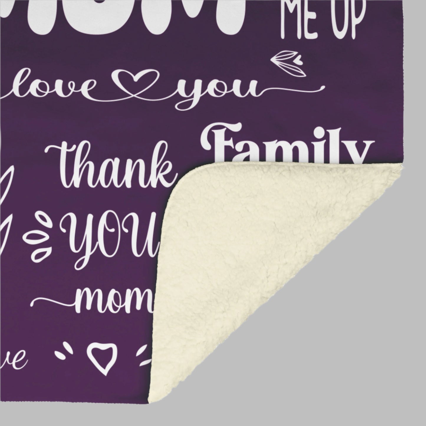 You Are So Special Mom Sherpa Blanket (60 x 80) - Kim’s Signature Beauty & Accessories    