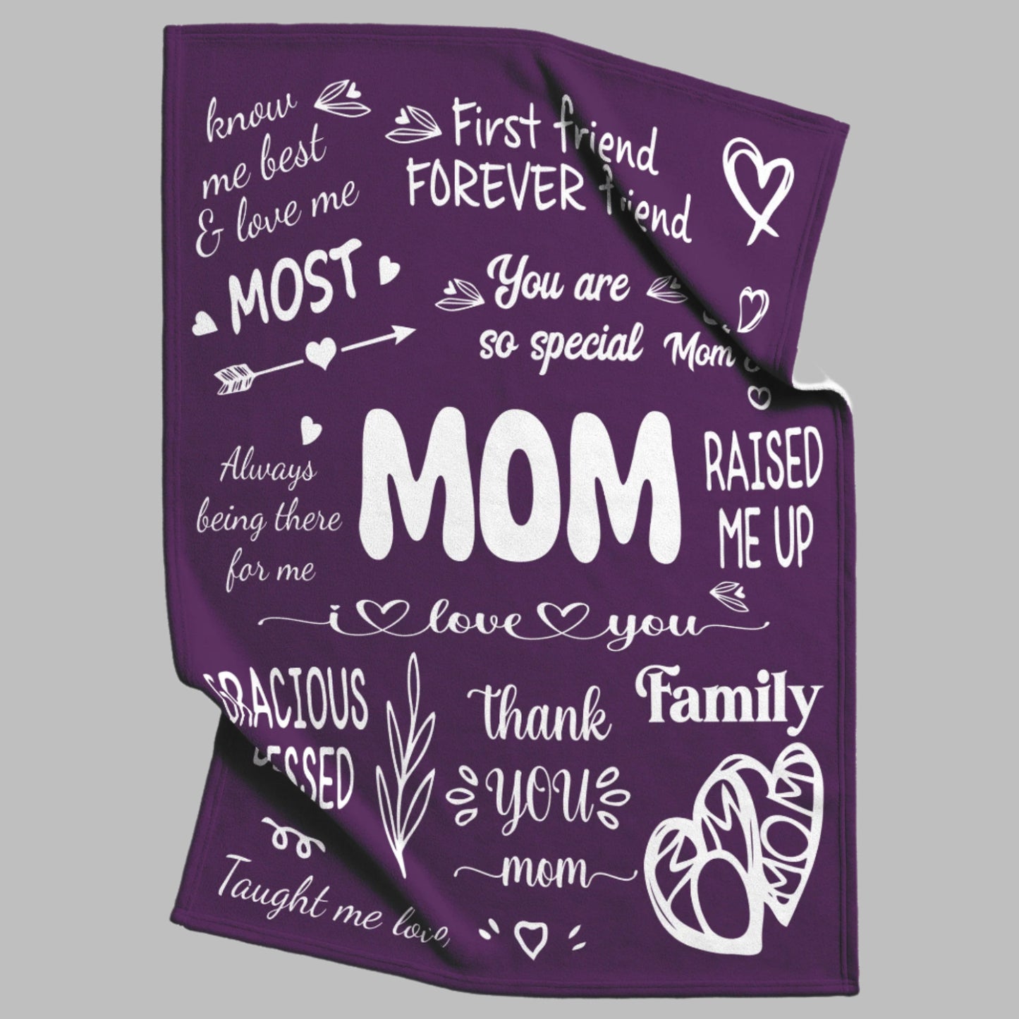 You Are So Special Mom Sherpa Blanket (60 x 80) - Kim’s Signature Beauty & Accessories    