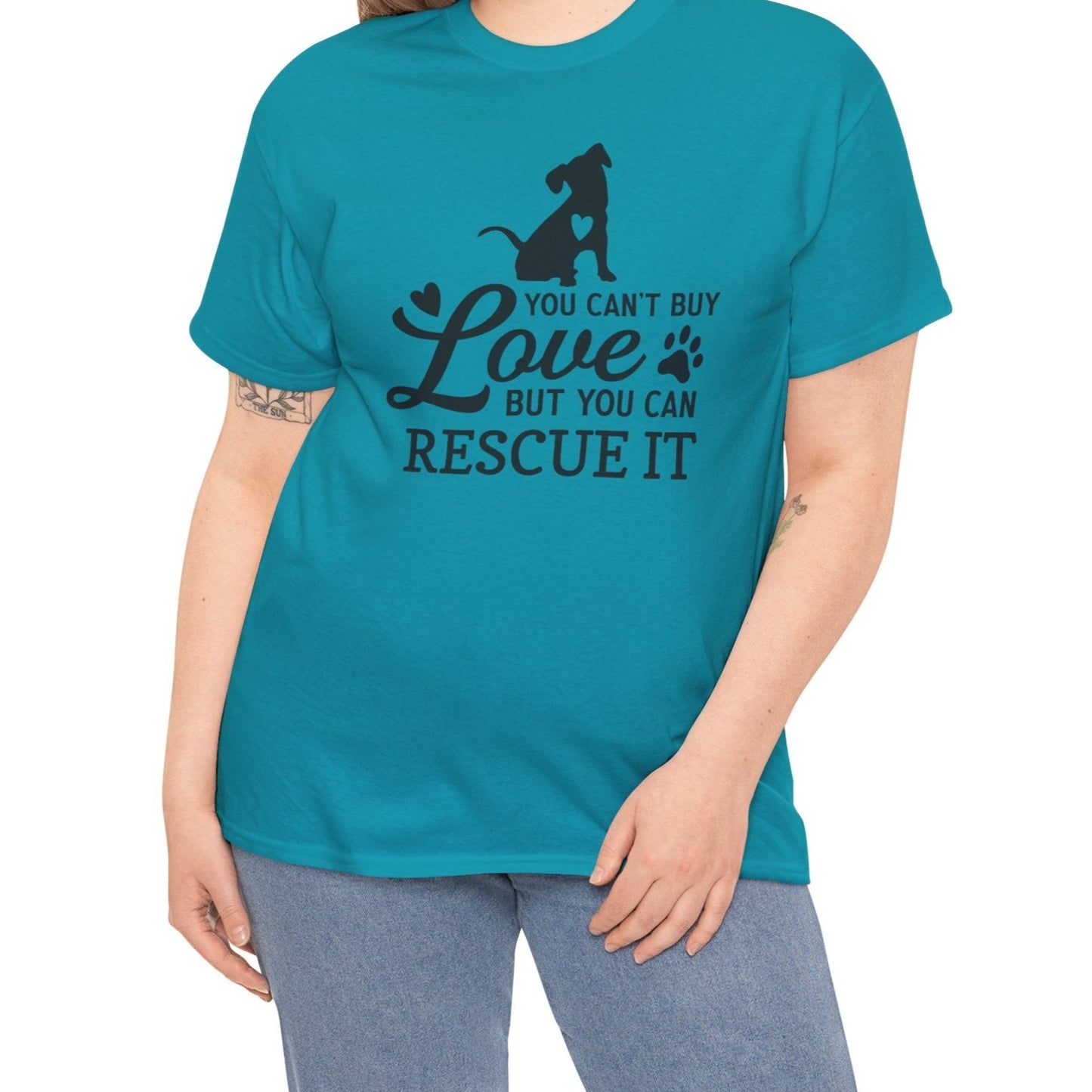 You Can’t Buy Love, But You Can Rescue It Tee - Kim’s Signature Beauty & Accessories    