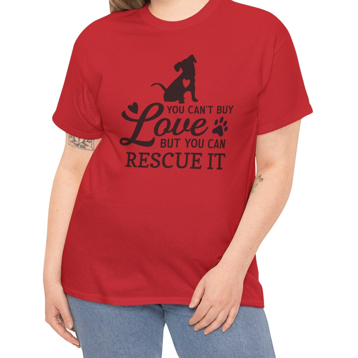 You Can’t Buy Love, But You Can Rescue It Tee - Kim’s Signature Beauty & Accessories    