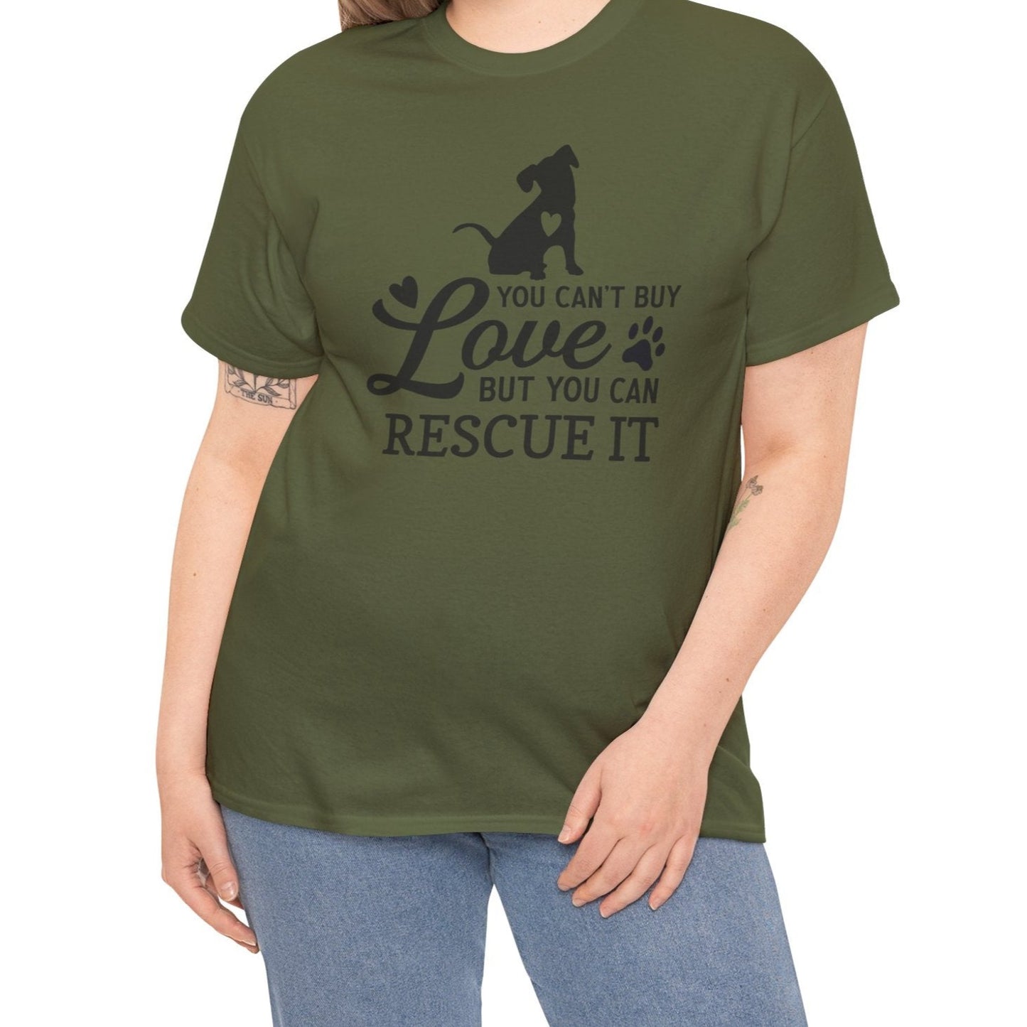 You Can’t Buy Love, But You Can Rescue It Tee - Kim’s Signature Beauty & Accessories    