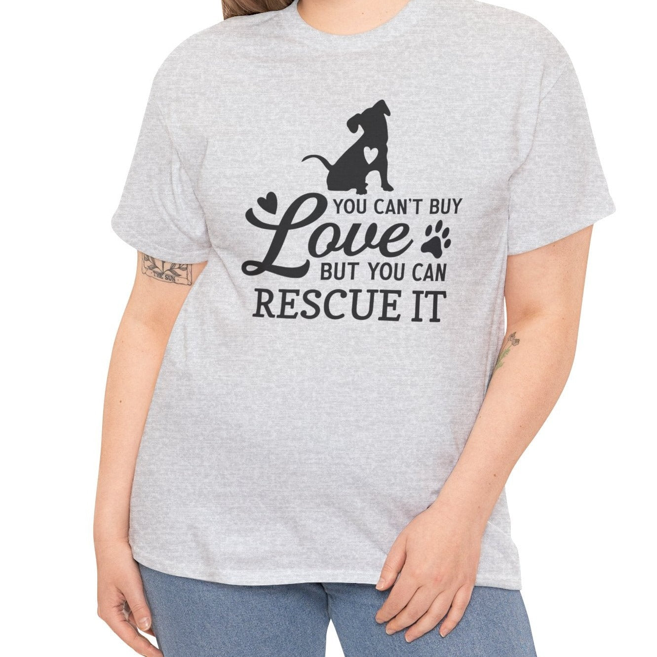 You Can’t Buy Love, But You Can Rescue It Tee - Kim’s Signature Beauty & Accessories    