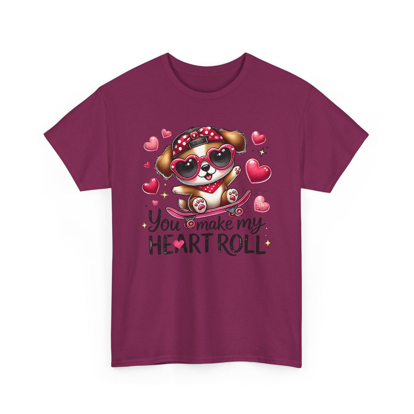 You Make My Heart Roll Tee - Kim’s Signature Beauty & Accessories    