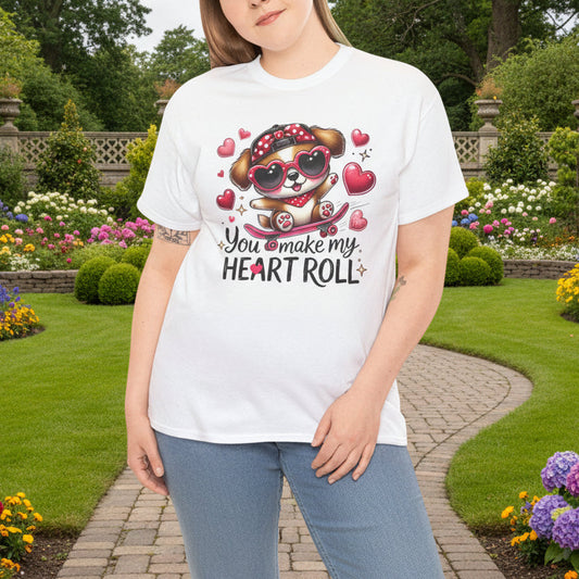 You Make My Heart Roll Tee - Kim’s Signature Beauty & Accessories    