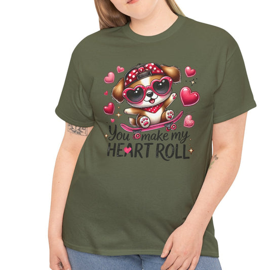 You Make My Heart Roll Tee - Kim’s Signature Beauty & Accessories    
