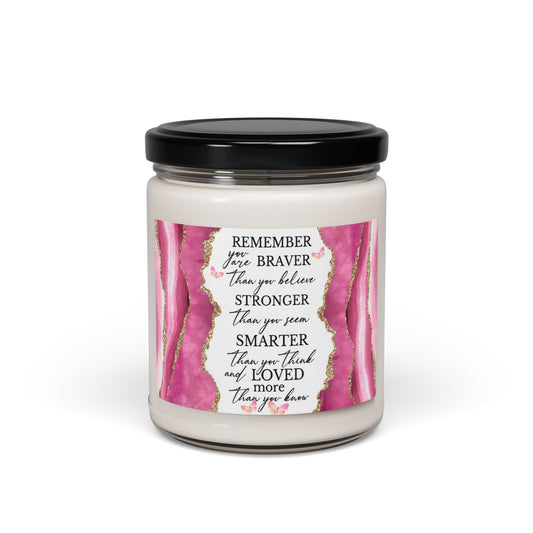 You are Braver Scented Soy Candle, 9oz - Kim’s Signature Beauty & Accessories    