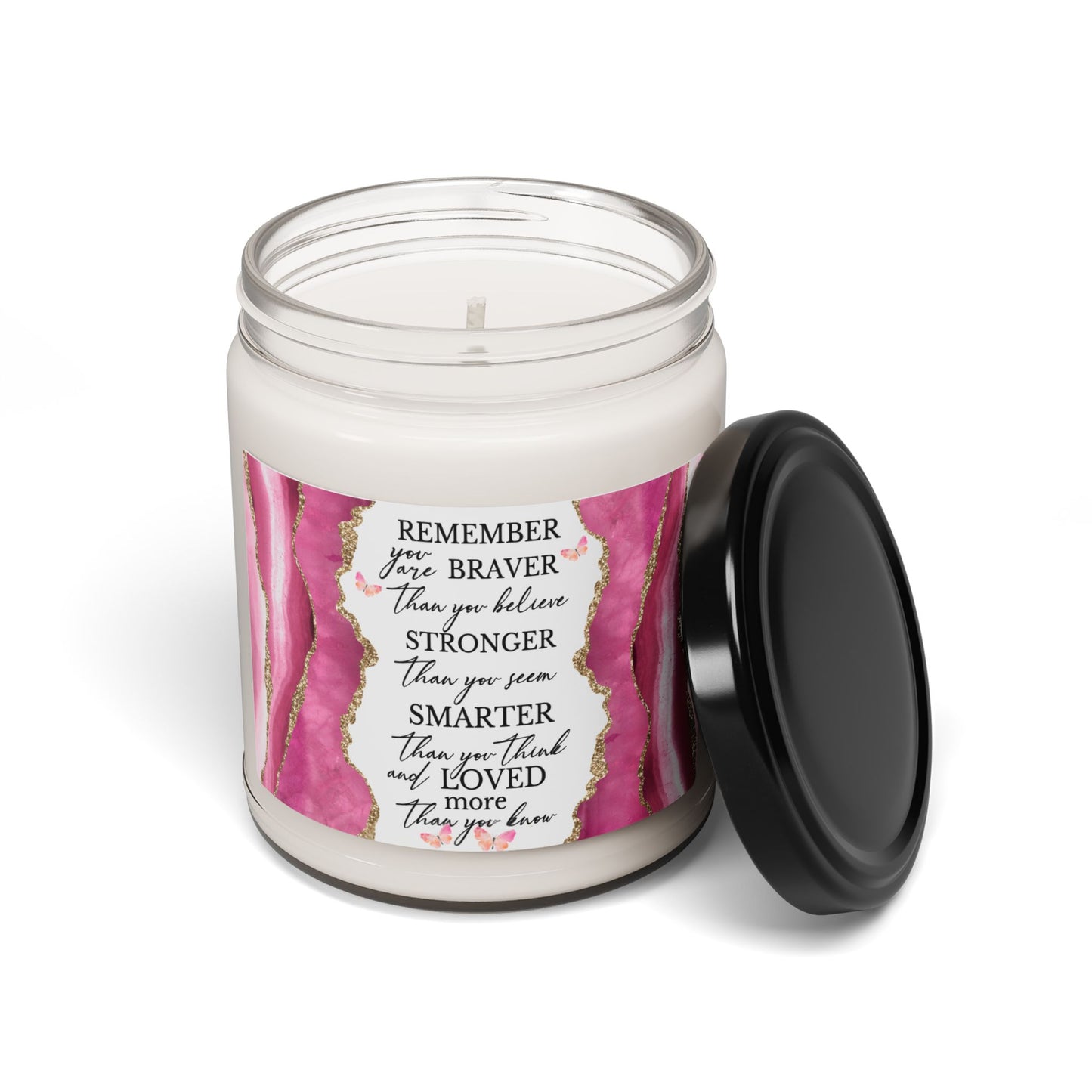 You are Braver Scented Soy Candle, 9oz - Kim’s Signature Beauty & Accessories    