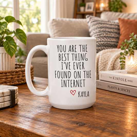 You are the Best Thing Personalized Mug 15oz - Kim’s Signature Beauty & Accessories